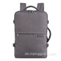 Einfacher wasserdicht verdickter Business -Laptop -Rucksack